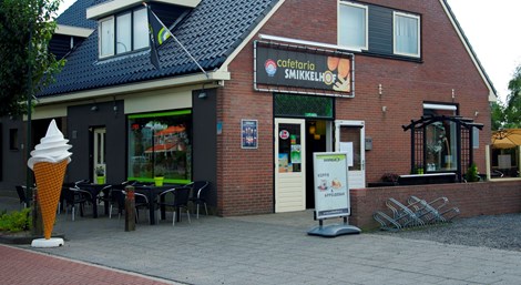 Het pand van Smikkelhof aan het keinsmerweg in 
